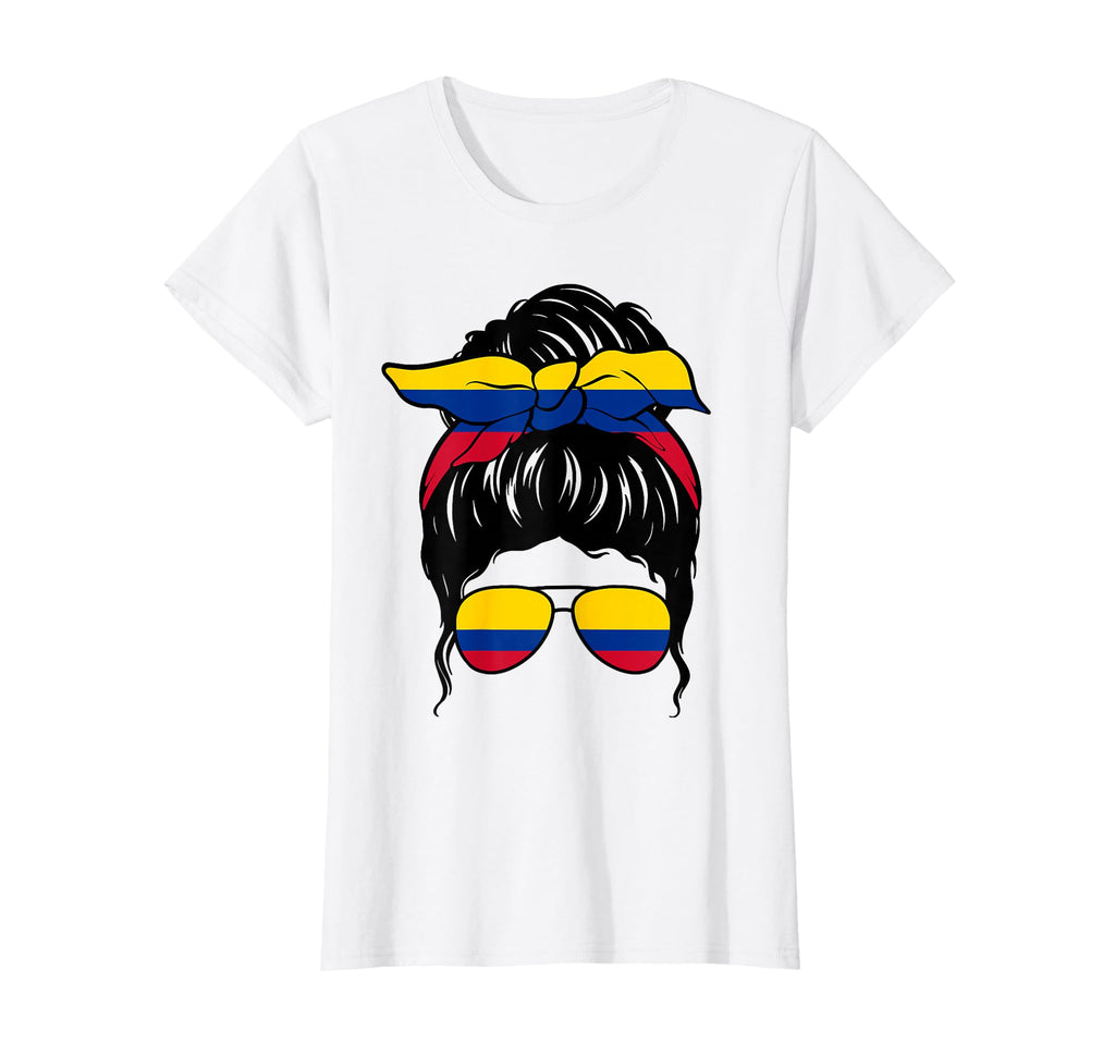 Colombian Colombia Colombian Flag Proud T-Shirt - Custom Art Print Unisex - T-Shirt, Sweatshirt, Hoodie