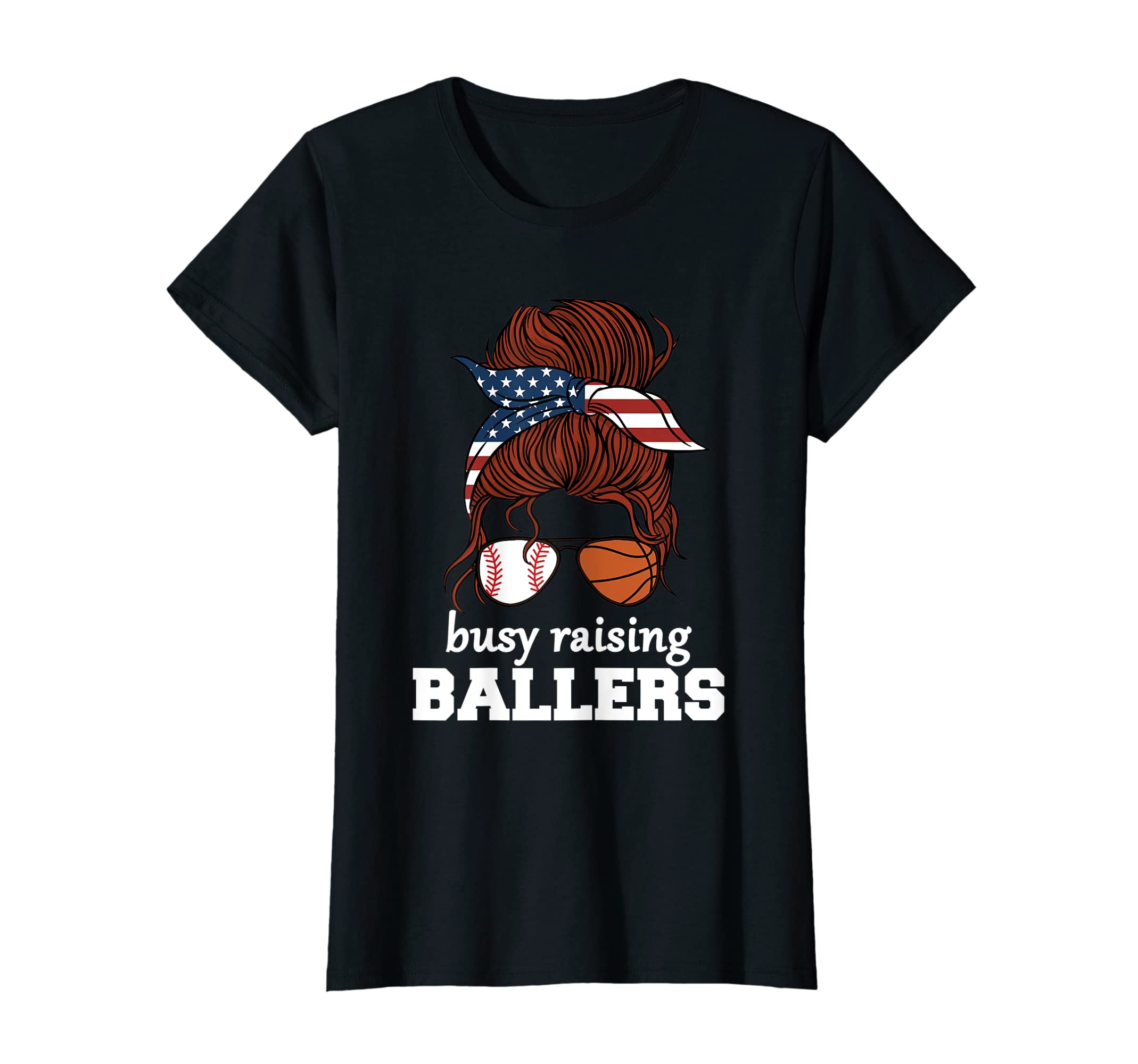 Womens Basketball And Baseball Mom T-Shirt - Casual Everyday Wear Unisex - T-Shirt, Sweatshirt, Hoodie