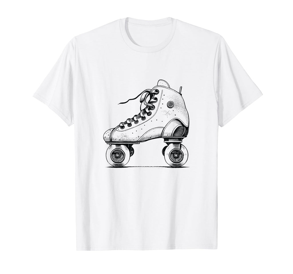 Rollerskates 80S Roller Skates Disco Derby T-Shirt - Unique Graphic Unisex - T-Shirt, Sweatshirt, Hoodie