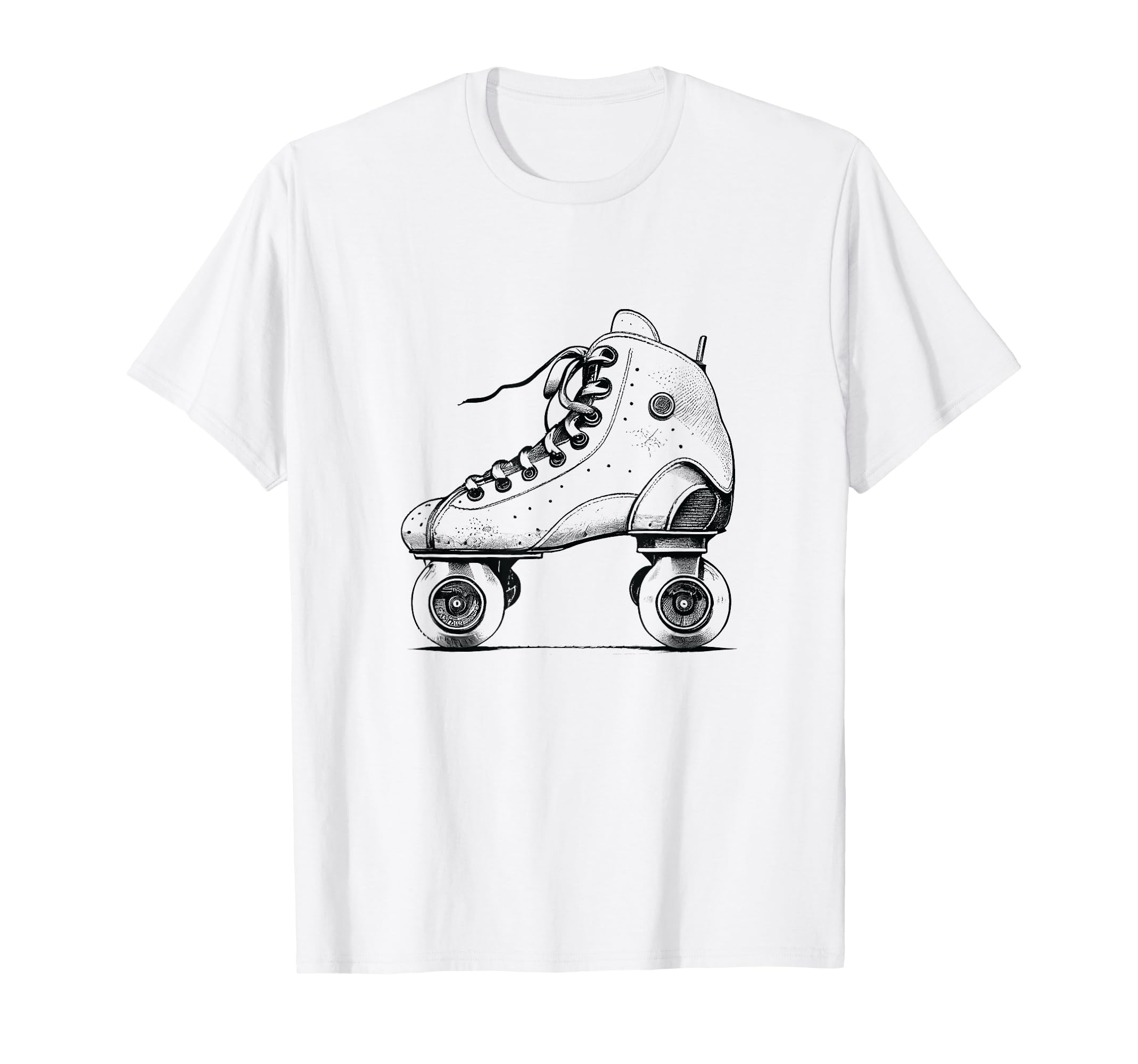 Rollerskates 80S Roller Skates Disco Derby T-Shirt - Unique Graphic Unisex - T-Shirt, Sweatshirt, Hoodie