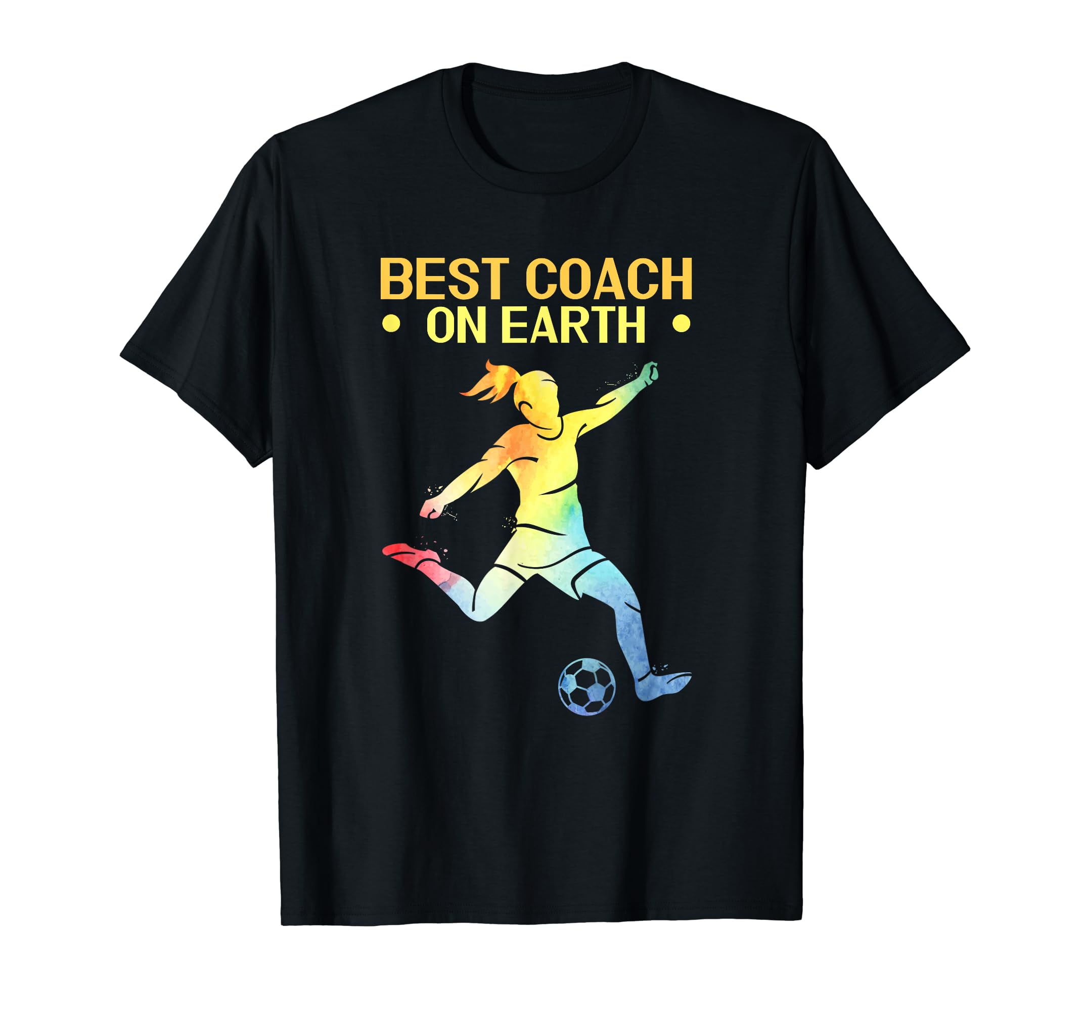 Soccer Best Coach Earth Soccer T-Shirt - Streetwear Style Men Women - T-Shirt, Sweatshirt, Hoodie