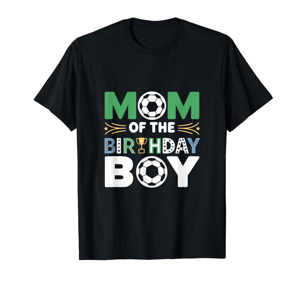 Mom And Dad Birthday Soccer Family T-Shirt - Aesthetic Graphic Unisex - T-Shirt, Sweatshirt, Hoodie