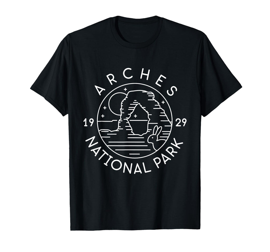 Arches National Park 1929 Moab Utah T-Shirt - Streetwear Style Unisex - T-Shirt, Sweatshirt, Hoodie