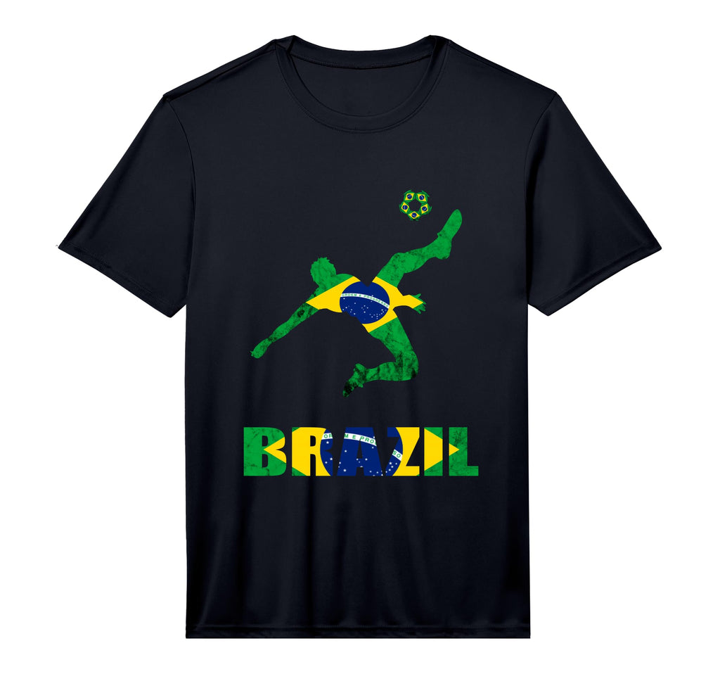Brazil Soccer Brazilian Football Player T-Shirt - Graphic Print Men Women - T-Shirt, Sweatshirt, Hoodie