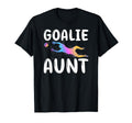 Soccer Goalie Aunt Soccer Keeper T-Shirt - Minimalist Print Men Women - T-Shirt, Sweatshirt, Hoodie