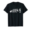 Human Evolution Female Soccer Player T-Shirt - Unique Graphic Men Women - T-Shirt, Sweatshirt, Hoodie
