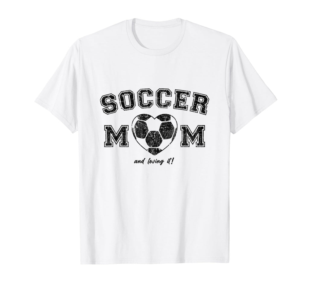 Soccer Mom Simple Heart T-Shirt - Novelty Apparel Unisex - T-Shirt, Sweatshirt, Hoodie