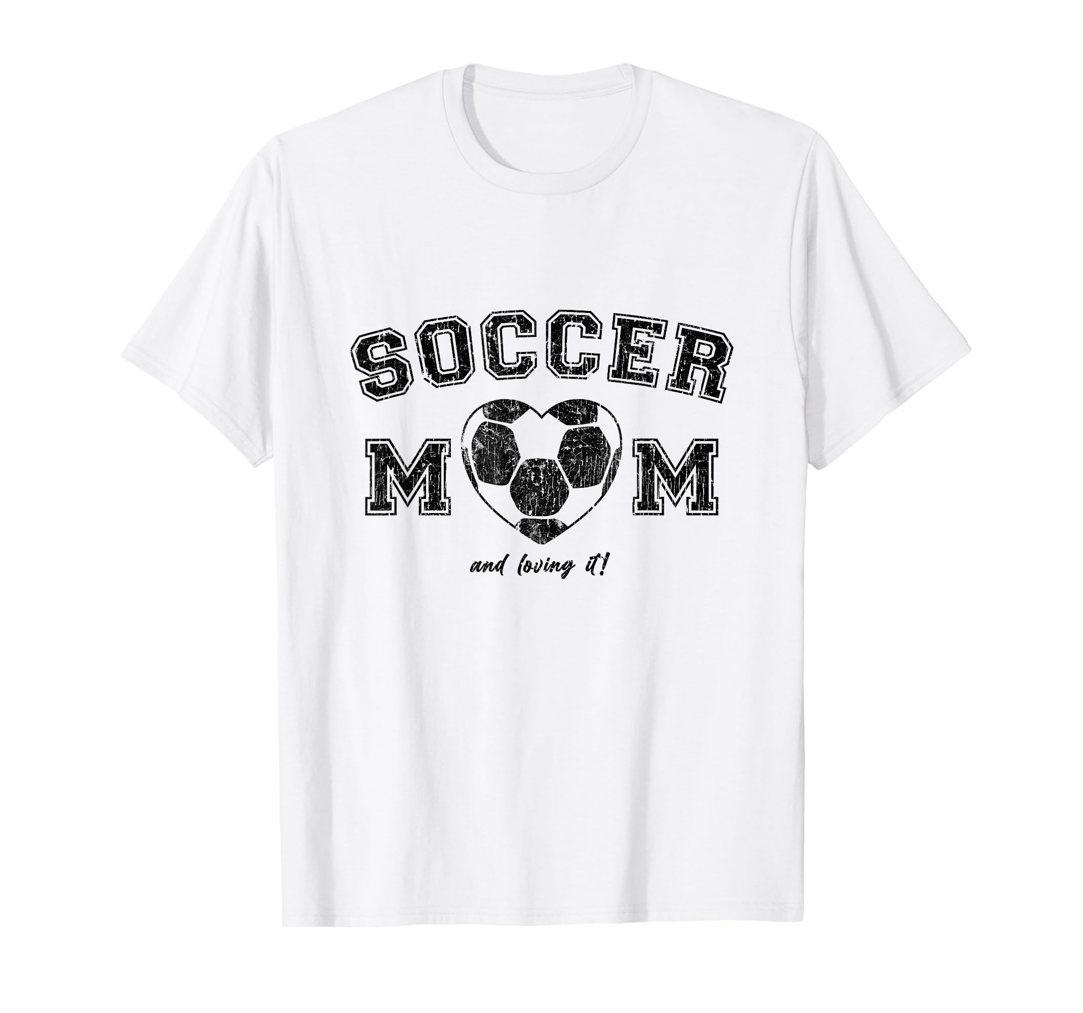 Soccer Mom Simple Heart T-Shirt - Novelty Apparel Unisex - T-Shirt, Sweatshirt, Hoodie