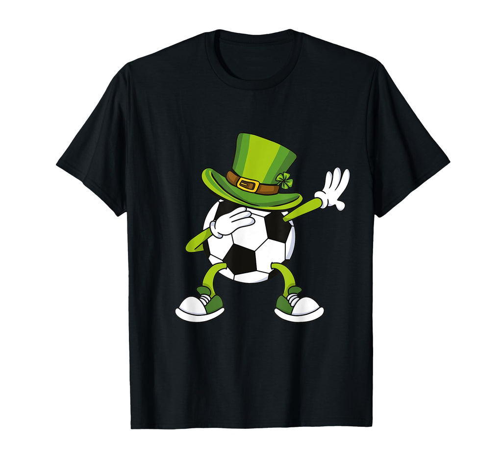 Soccer Player St Patricks Day Leprechaun T-Shirt - Graphic Print Unisex - T-Shirt, Sweatshirt, Hoodie