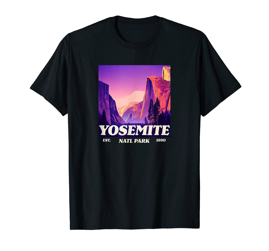 Yosemite Yosemite National Park T-Shirt - Aesthetic Graphic Men Women - T-Shirt, Sweatshirt, Hoodie
