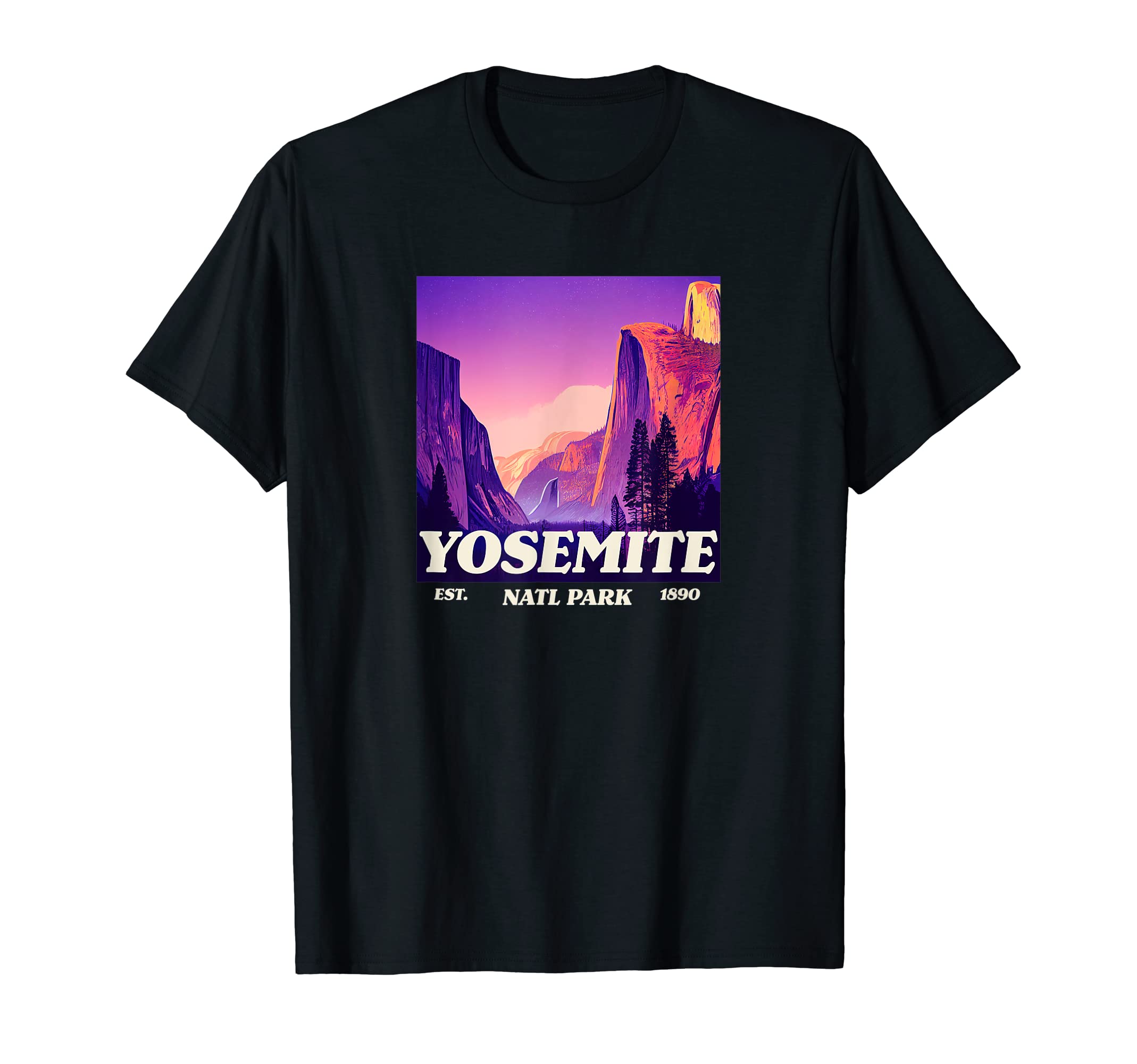 Yosemite Yosemite National Park T-Shirt - Aesthetic Graphic Men Women - T-Shirt, Sweatshirt, Hoodie