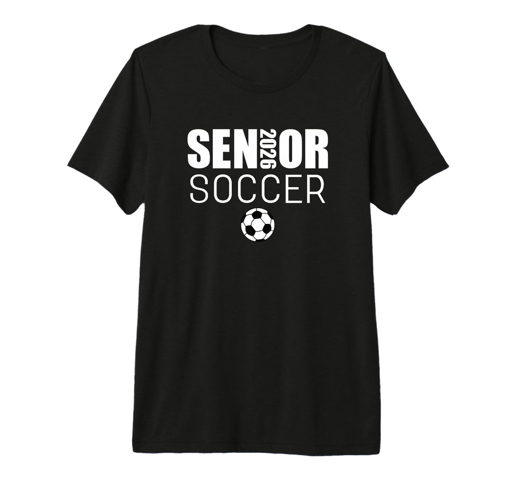 2026 Senior Soccer Player Class 2026 T-Shirt - Aesthetic Graphic Unisex - T-Shirt, Sweatshirt, Hoodie