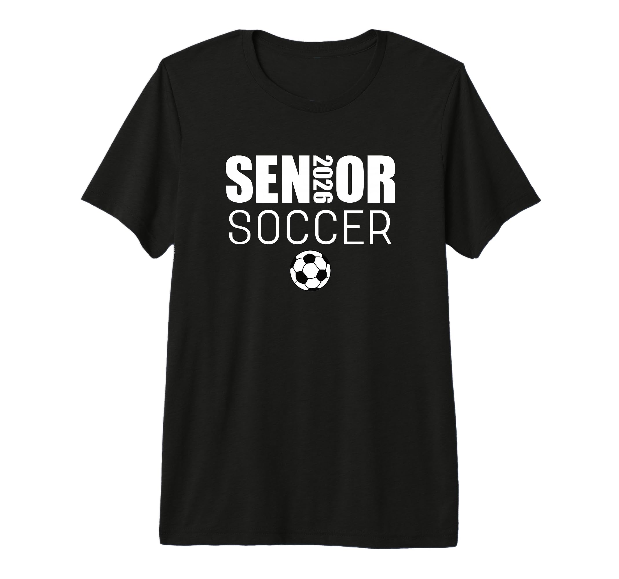 2026 Senior Soccer Player Class 2026 T-Shirt - Aesthetic Graphic Unisex - T-Shirt, Sweatshirt, Hoodie