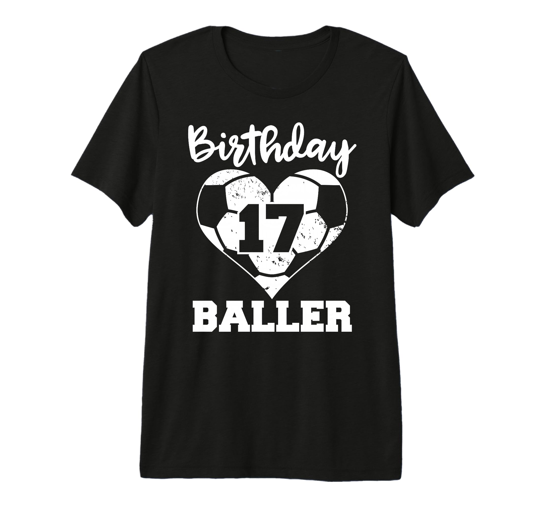 17Th Birthday Baller Funny 17 Year T-Shirt - Custom Art Print Men Women - T-Shirt, Sweatshirt, Hoodie