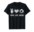 Soccer Lovers Player Fans Peace T-Shirt - Fun Novelty Design Men Women - T-Shirt, Sweatshirt, Hoodie