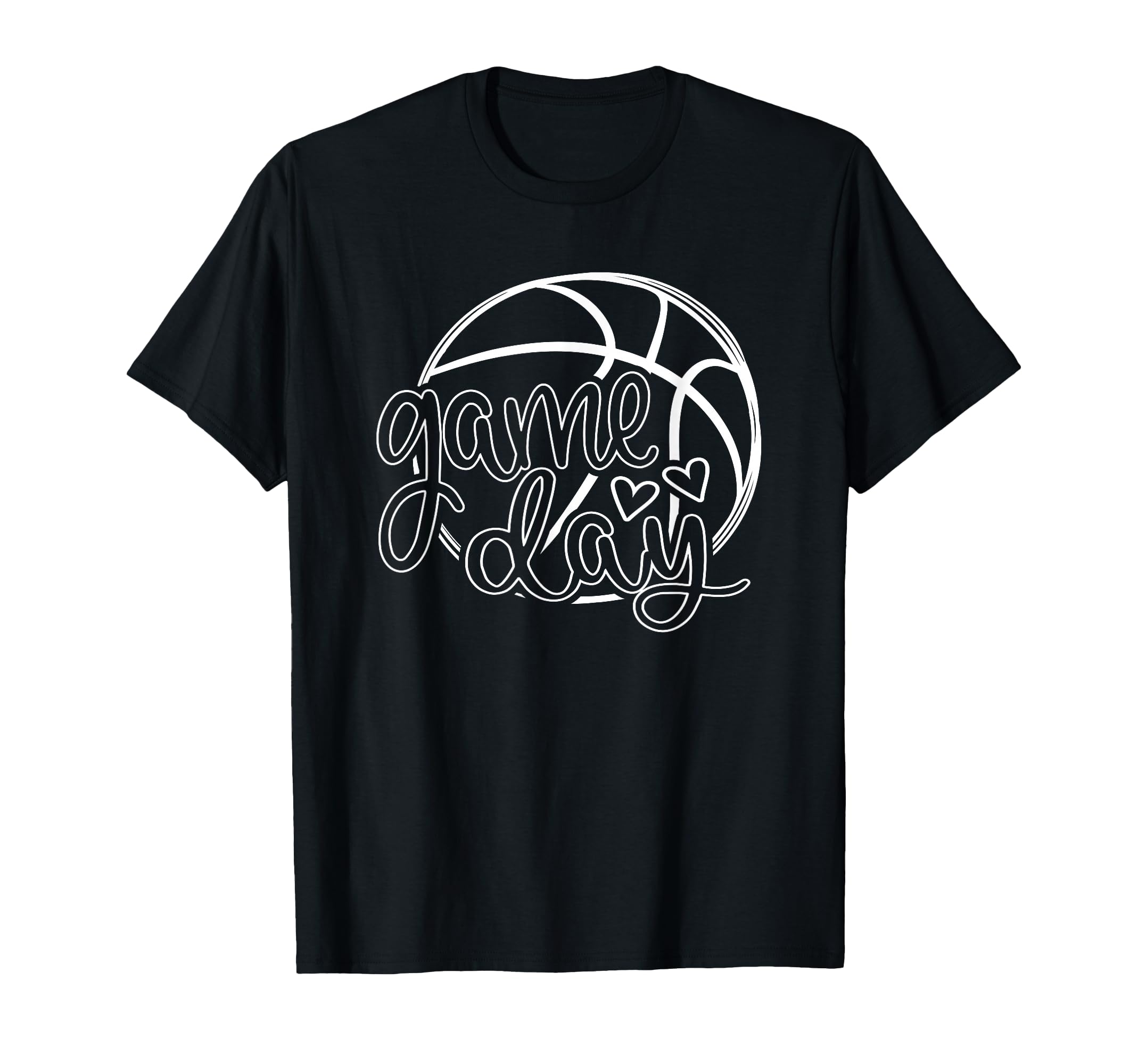 Its Game Day Basketball Pride T-Shirt - Casual Everyday Wear for Adults - T-Shirt, Sweatshirt, Hoodie