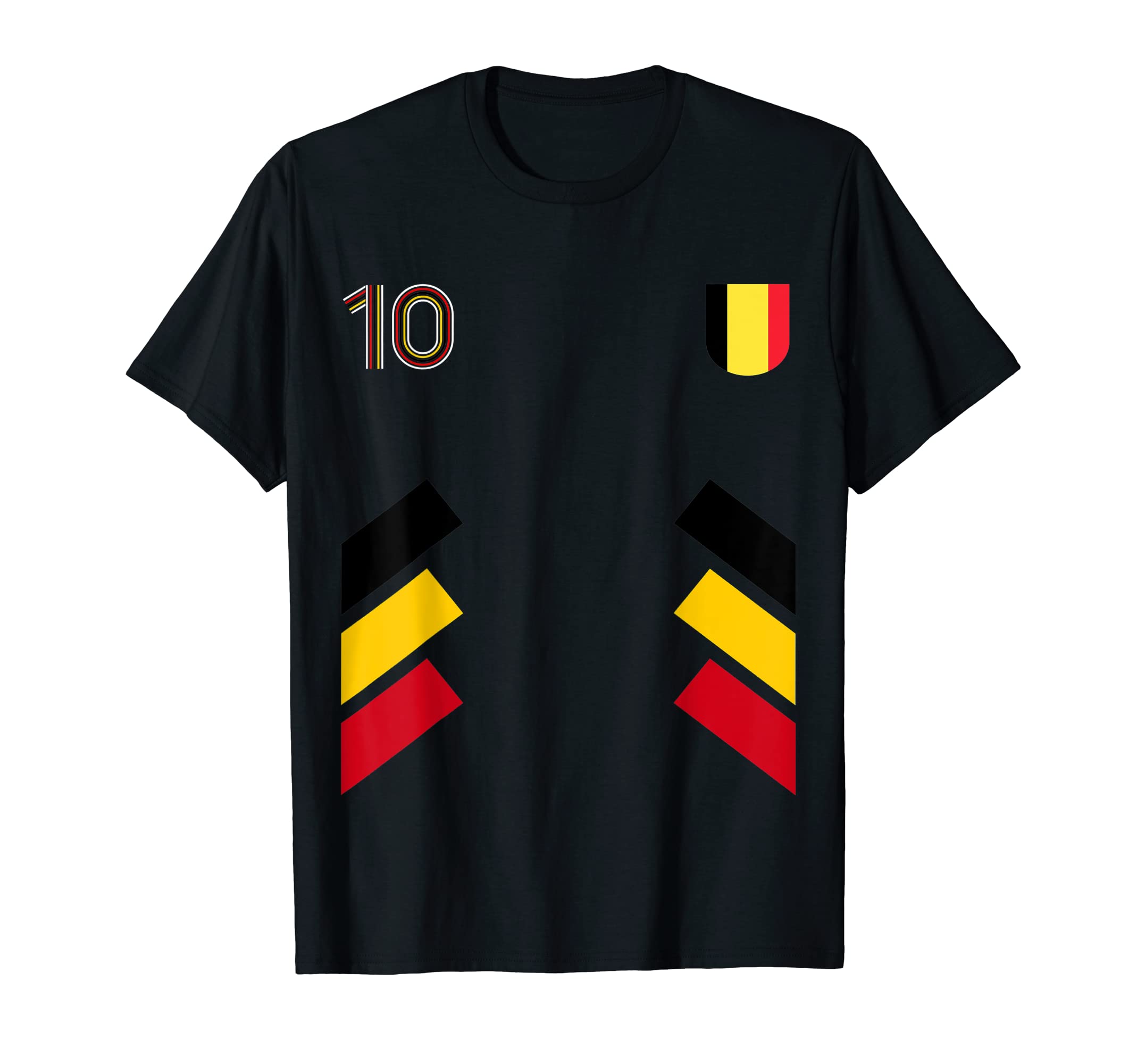 Retro10 Belgium Football Belgium T-Shirt - Casual Everyday Wear Unisex - T-Shirt, Sweatshirt, Hoodie