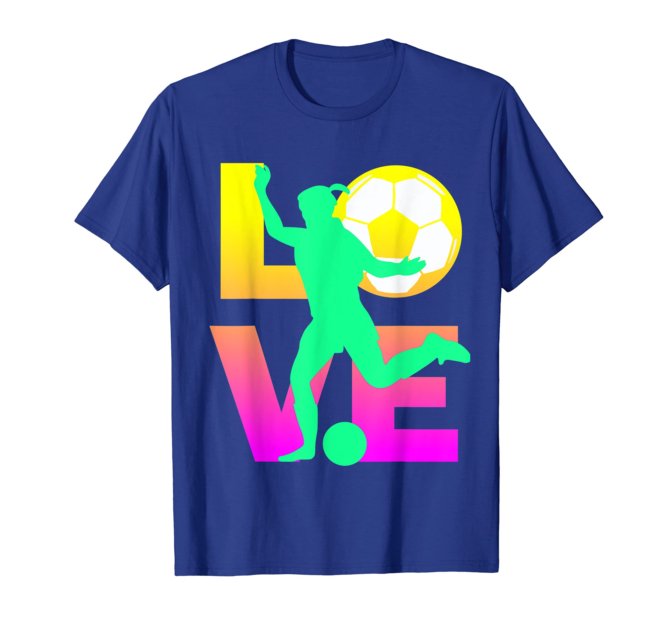 Love Soccer Ball Teen T-Shirt - Minimalist Print Unisex - T-Shirt, Sweatshirt, Hoodie