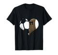 Soccer American Football Heart Sport T-Shirt - Streetwear Style Men Women - T-Shirt, Sweatshirt, Hoodie