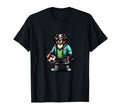 Bernese Mountain Dog Soccer Player T-Shirt - Minimalist Print Men Women - T-Shirt, Sweatshirt, Hoodie