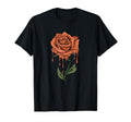 Orange Rose Aesthetic Soft Grunge T-Shirt - Streetwear Style Men Women - T-Shirt, Sweatshirt, Hoodie