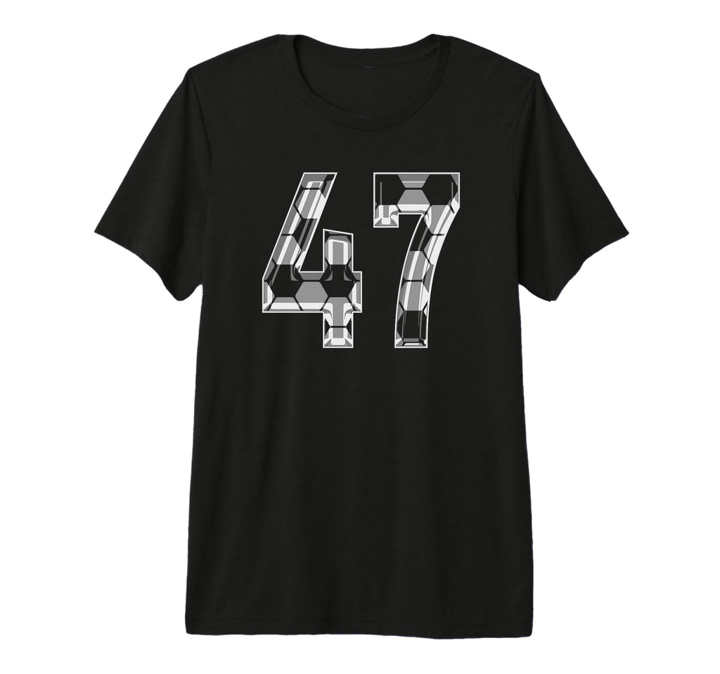 Soccer Number 47 Favorite Player 47 T-Shirt - Aesthetic Graphic Unisex - T-Shirt, Sweatshirt, Hoodie
