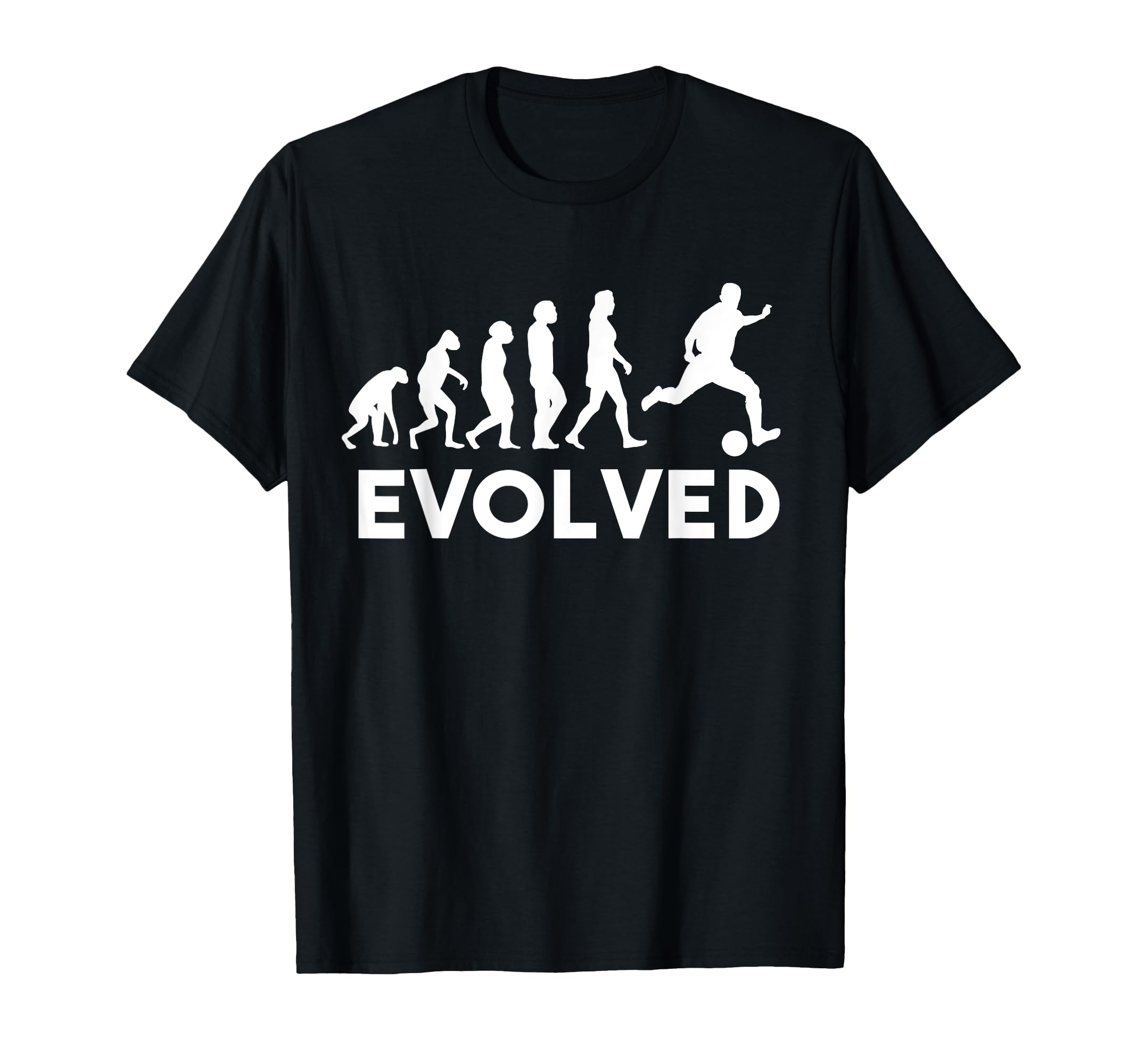 Evolved Soccer Goalie Soccer Player T-Shirt - Custom Art Print for Adults - T-Shirt, Sweatshirt, Hoodie
