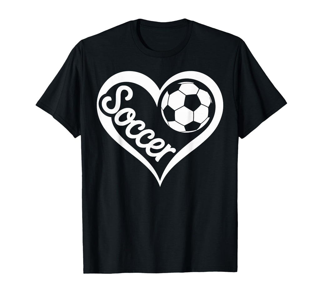 Funny Soccer Heart Soccer Player T-Shirt - Streetwear Style for Adults - T-Shirt, Sweatshirt, Hoodie