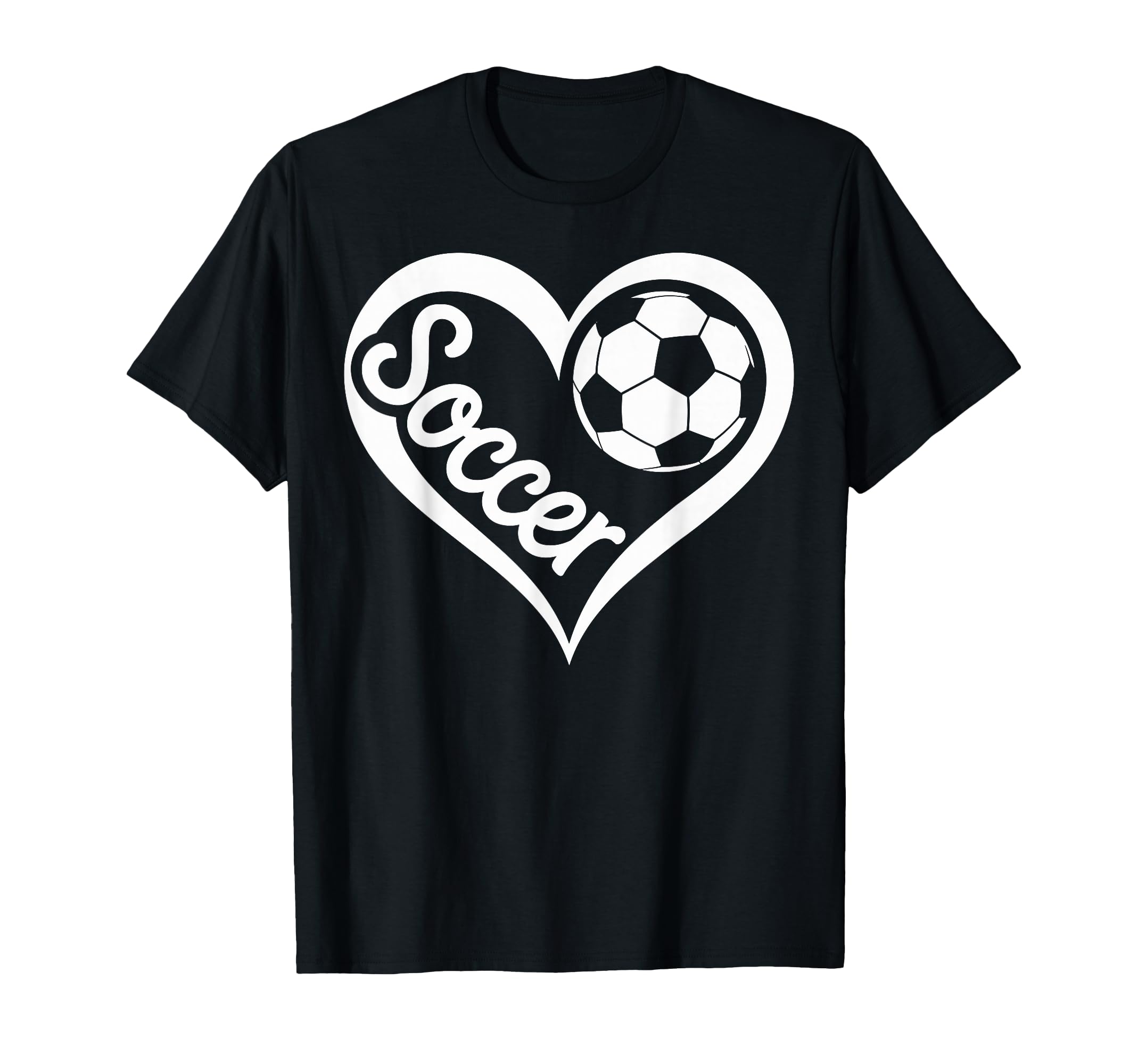 Funny Soccer Heart Soccer Player T-Shirt - Streetwear Style for Adults - T-Shirt, Sweatshirt, Hoodie