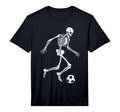 Soccer Skeleton Playing Soccer T-Shirt - Graphic Print for Adults - T-Shirt, Sweatshirt, Hoodie