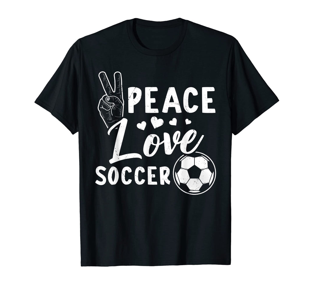 Peace Soccer Soccer T-Shirt - Casual Everyday Wear Men Women - T-Shirt, Sweatshirt, Hoodie