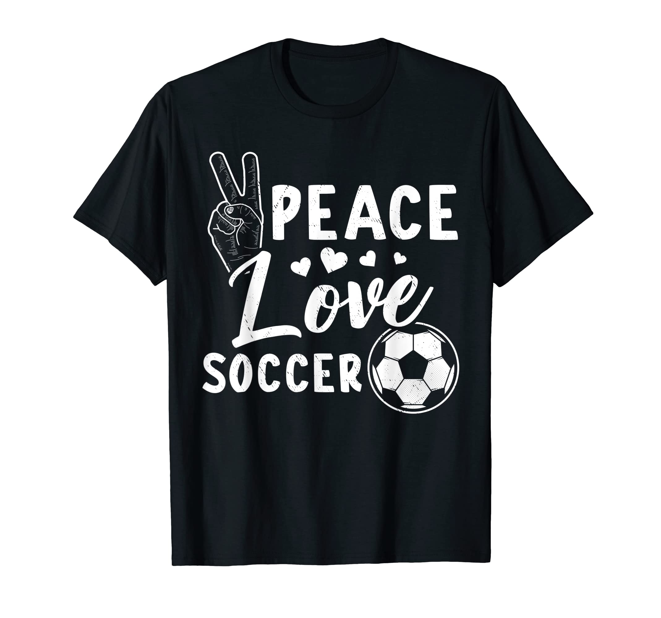 Peace Soccer Soccer T-Shirt - Casual Everyday Wear Men Women - T-Shirt, Sweatshirt, Hoodie