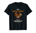 This Soccer Player Loves Halloween T-Shirt - Aesthetic Graphic Unisex - T-Shirt, Sweatshirt, Hoodie