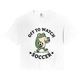 Off To Watch Soccer Mom Funny Frog Sweatshirt - Trendy Graphic for Adults - T-Shirt, Sweatshirt, Hoodie