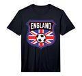 England Flag Jersey 2018 Soccer Football T-Shirt - Novelty Apparel Unisex - T-Shirt, Sweatshirt, Hoodie