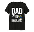 Mens Dad Ballers Proud Volleyball T-Shirt - Minimalist Print for Adults - T-Shirt, Sweatshirt, Hoodie
