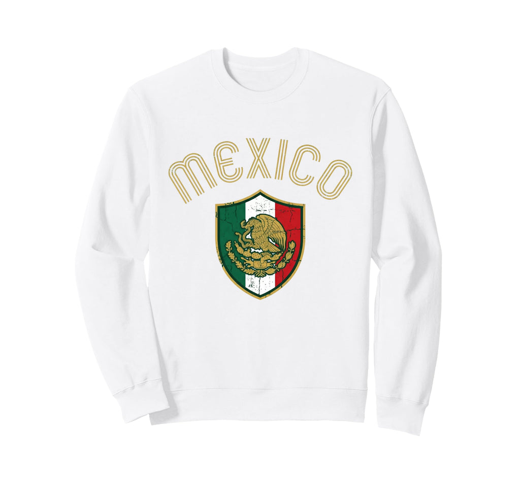Mexico Flag Mexican Hispanic Pride Sweatshirt - Graphic Print for Adults - T-Shirt, Sweatshirt, Hoodie