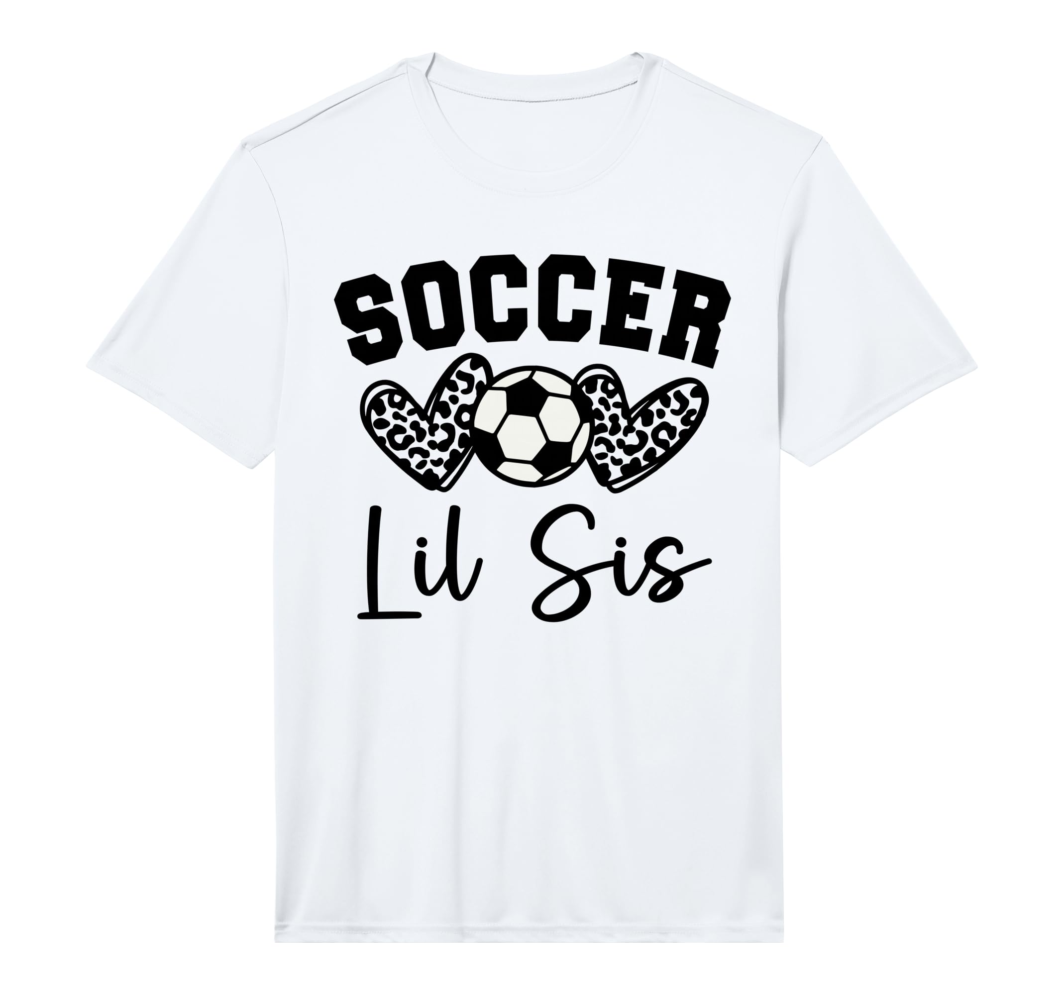 Soccer Lil Sis Matching Family T-Shirt - Casual Everyday Wear Unisex - T-Shirt, Sweatshirt, Hoodie