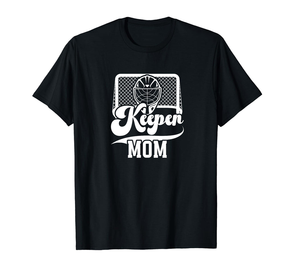 Ice Hockey Keeper Mom Ice Hockey T-Shirt - Minimalist Print Men Women - T-Shirt, Sweatshirt, Hoodie