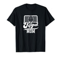 Ice Hockey Keeper Mom Ice Hockey T-Shirt - Minimalist Print Men Women - T-Shirt, Sweatshirt, Hoodie