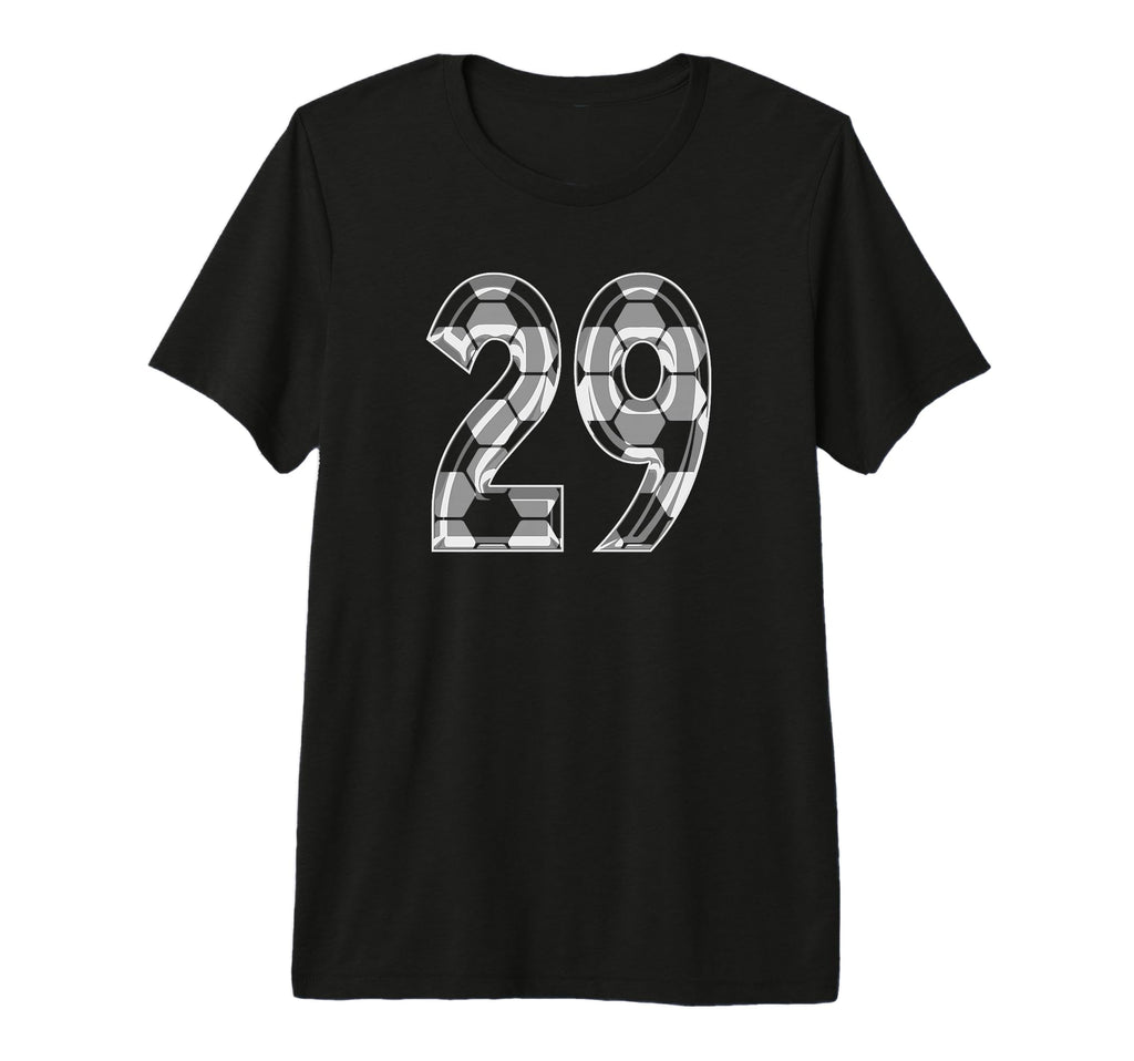 Soccer Number 29 Favorite Player 29 T-Shirt - Novelty Apparel Men Women - T-Shirt, Sweatshirt, Hoodie