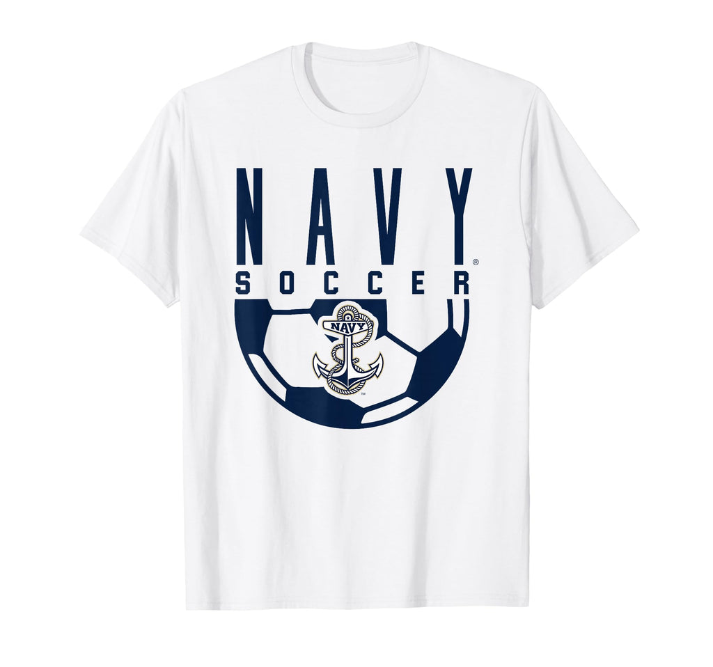 Us Naval Academy Navy Midshipmen Soccer Arch T-Shirt - Graphic Print Unisex - T-Shirt, Sweatshirt, Hoodie
