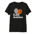 Ball Grandma Heart Soccer Basketball T-Shirt - Streetwear Style for Adults - T-Shirt, Sweatshirt, Hoodie