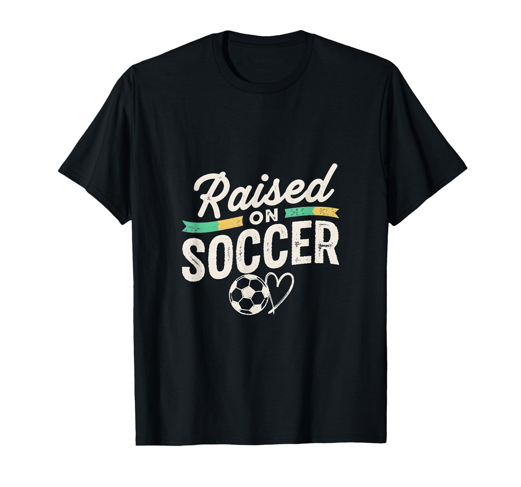 Raised Soccer Mom Family Pride T-Shirt - Novelty Apparel for Adults - T-Shirt, Sweatshirt, Hoodie