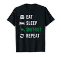 Soccer Goalkeeper Eat Sleep Shut Out T-Shirt - Streetwear Style for Adults - T-Shirt, Sweatshirt, Hoodie