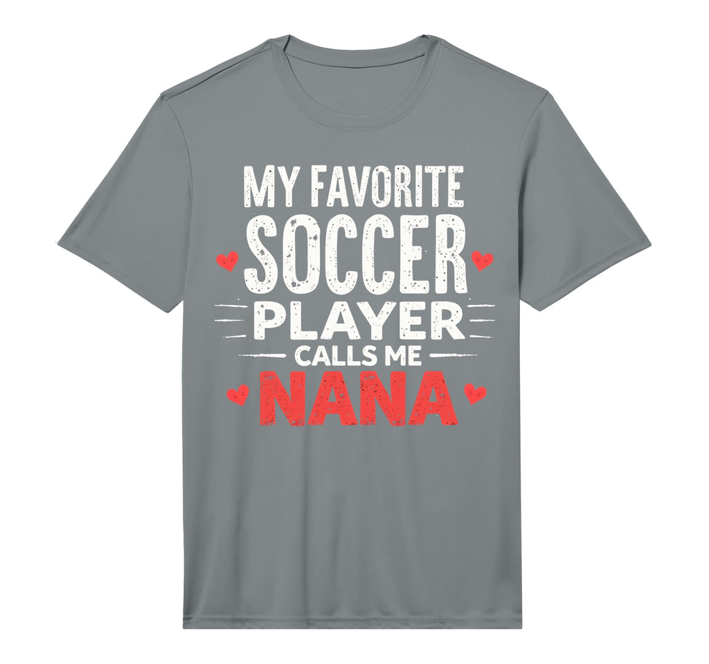 Proud Soccer Nana Funny Grandma Lover T-Shirt - Minimalist Print Unisex - T-Shirt, Sweatshirt, Hoodie