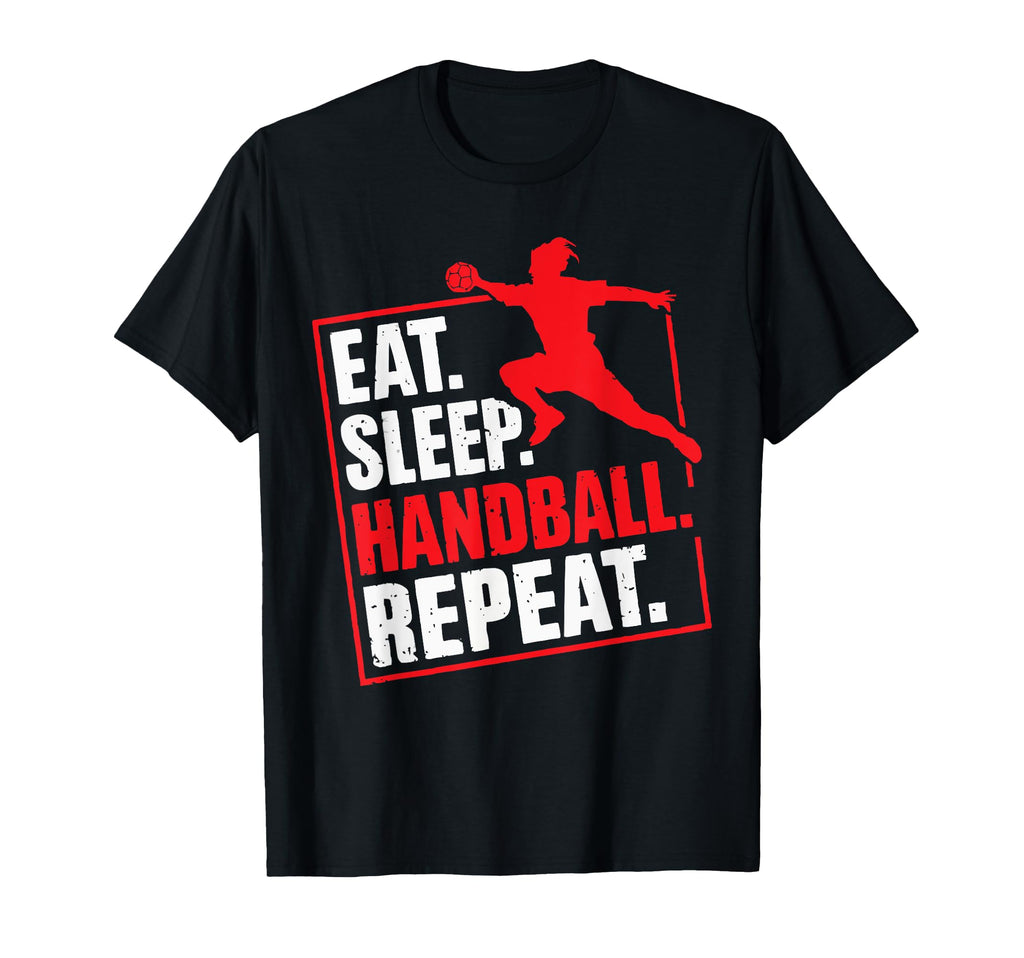 I Love Handball Player Sports T-Shirt - Unique Graphic Men Women - T-Shirt, Sweatshirt, Hoodie