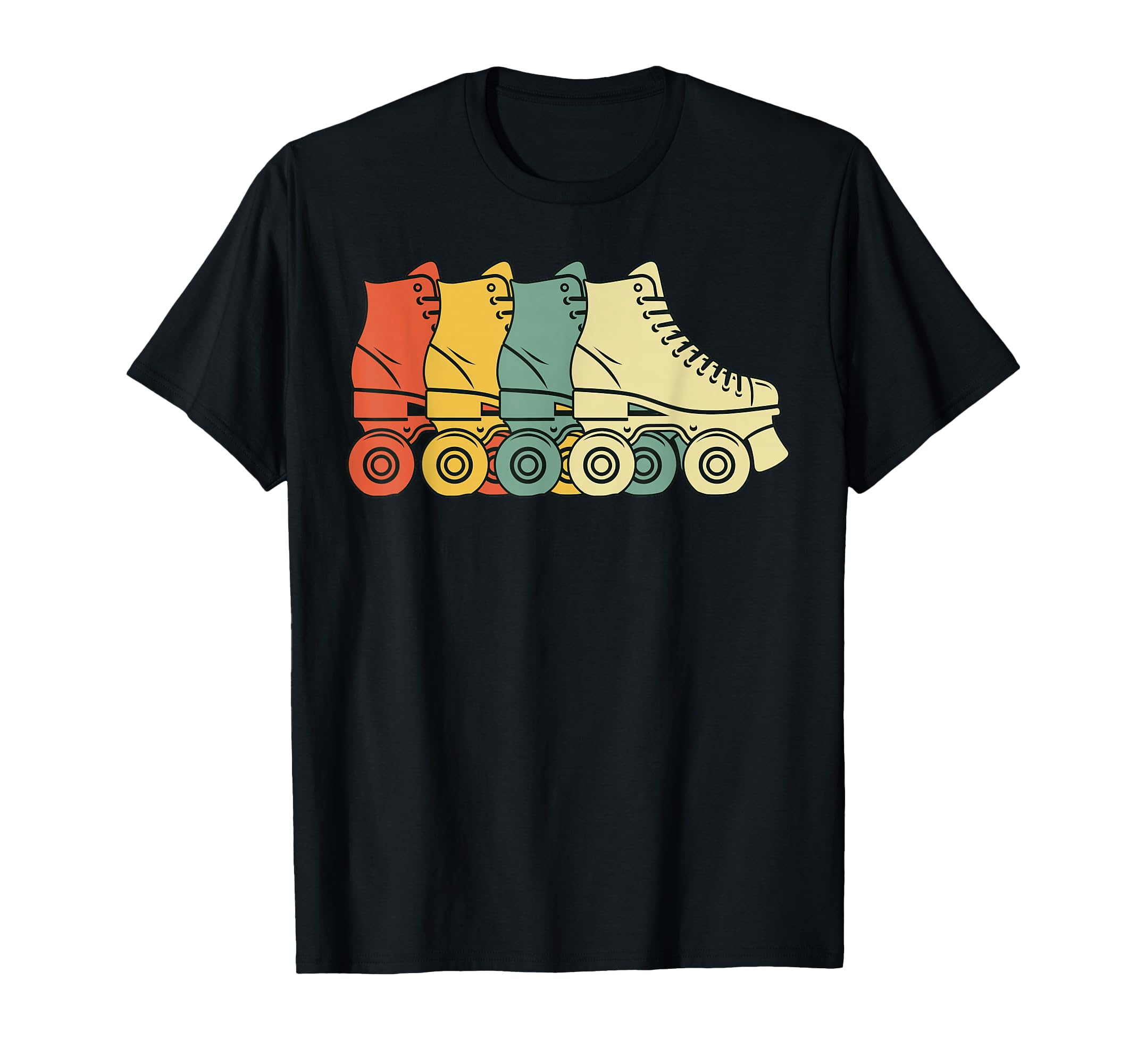 Roller Skate Skating 70S T-Shirt - Fun Novelty Design Unisex - T-Shirt, Sweatshirt, Hoodie