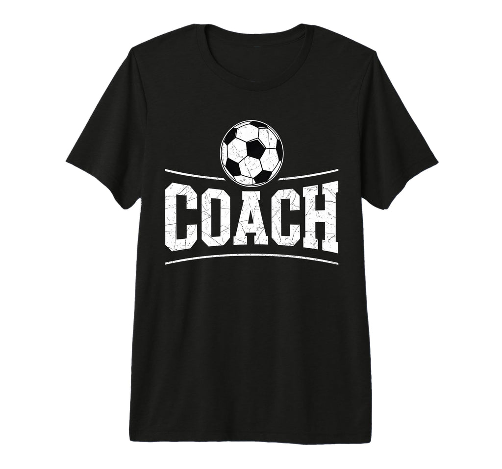 Soccer Coach Distressed Sports Team T-Shirt - Fun Novelty Design Unisex - T-Shirt, Sweatshirt, Hoodie