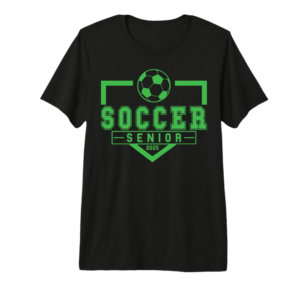 Soccer Senior Night Soccer Senior 2025 T-Shirt - Custom Art Print Unisex - T-Shirt, Sweatshirt, Hoodie